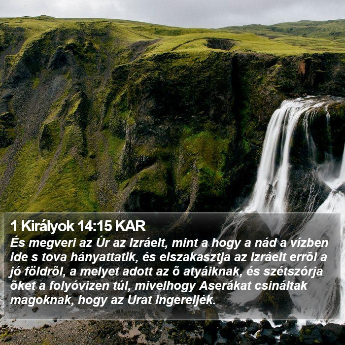 1 Királyok 14:15 KAR Bible Study