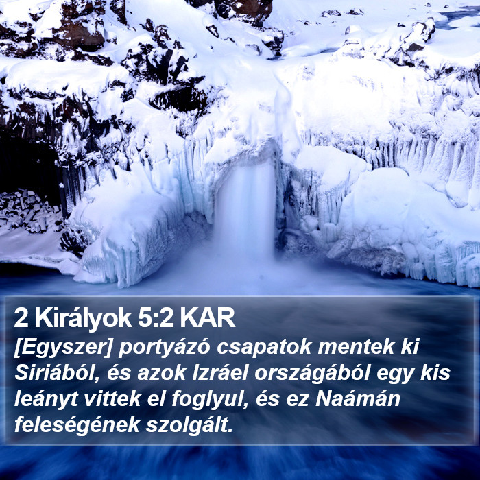 2 Királyok 5:2 KAR Bible Study