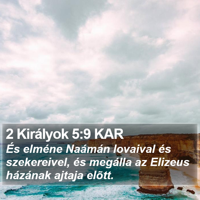 2 Királyok 5:9 KAR Bible Study