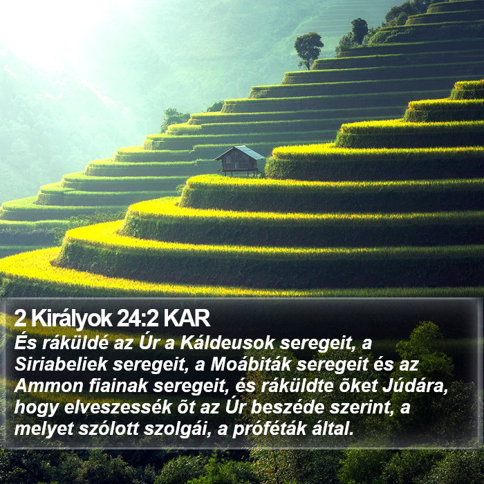 2 Királyok 24:2 KAR Bible Study