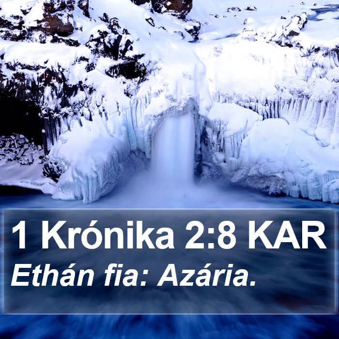 1 Krónika 2:8 KAR Bible Study