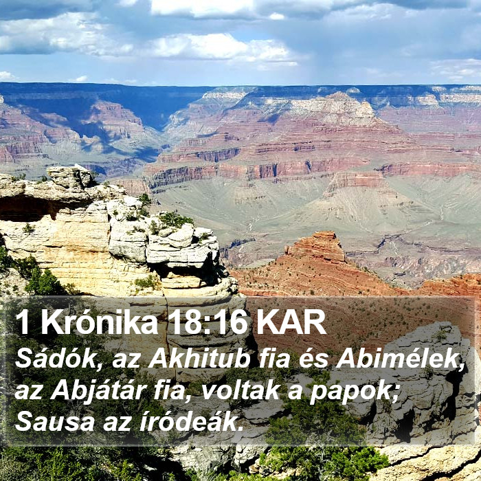 1 Krónika 18:16 KAR Bible Study