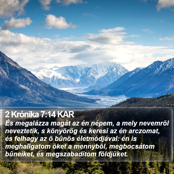 2 Krónika 7:14 KAR Bible Study