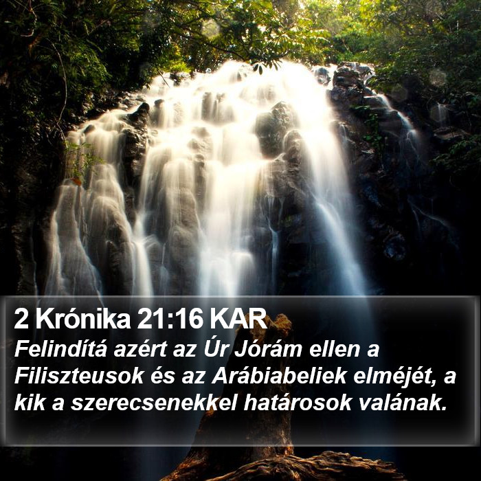 2 Krónika 21:16 KAR Bible Study