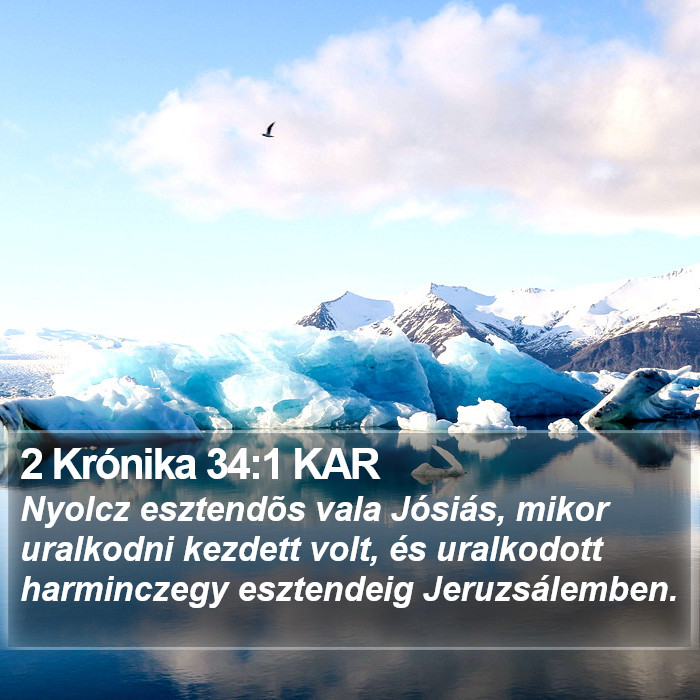 2 Krónika 34:1 KAR Bible Study