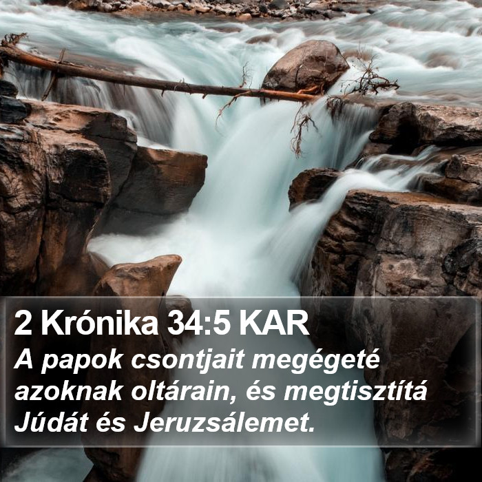 2 Krónika 34:5 KAR Bible Study