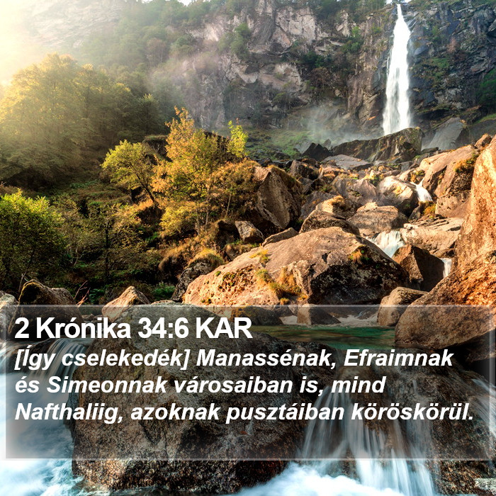 2 Krónika 34:6 KAR Bible Study