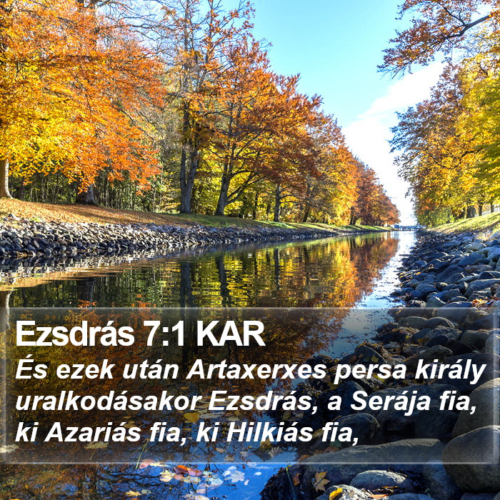 Ezsdrás 7:1 KAR Bible Study