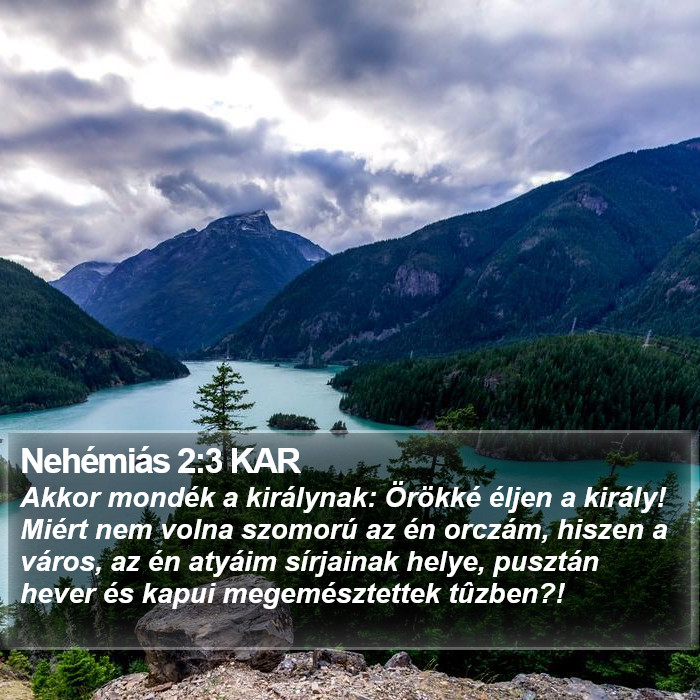 Nehémiás 2:3 KAR Bible Study
