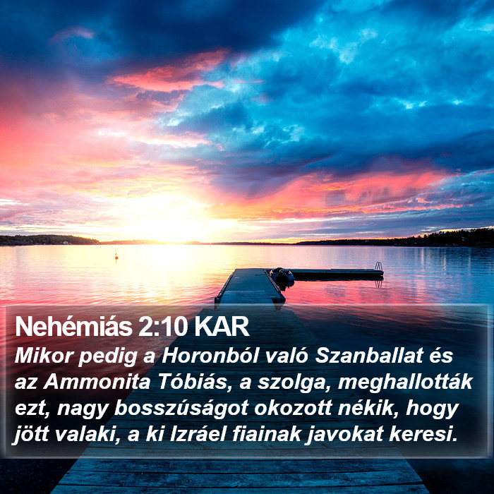 Nehémiás 2:10 KAR Bible Study