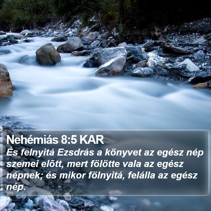 Nehémiás 8:5 KAR Bible Study