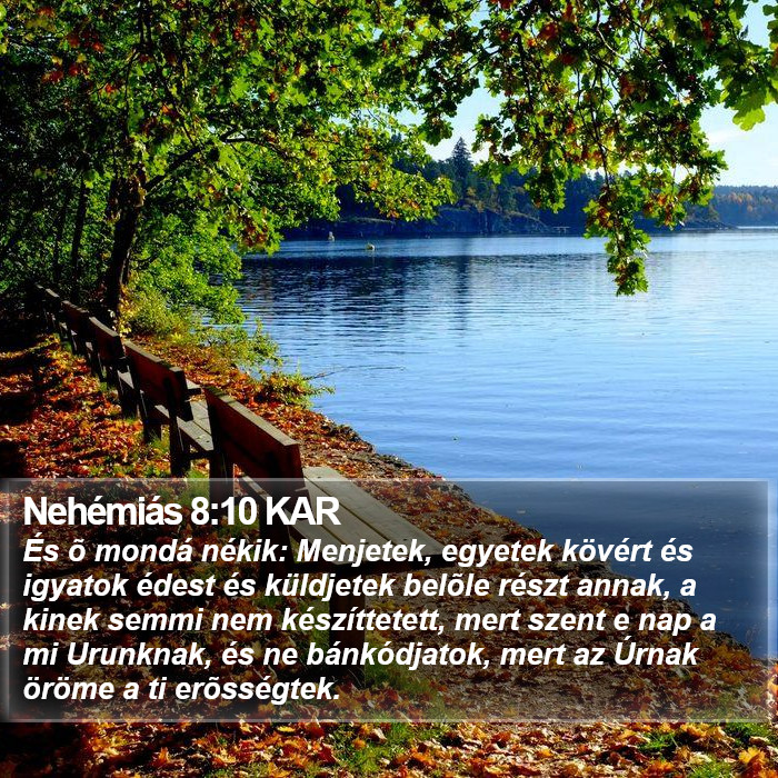 Nehémiás 8:10 KAR Bible Study