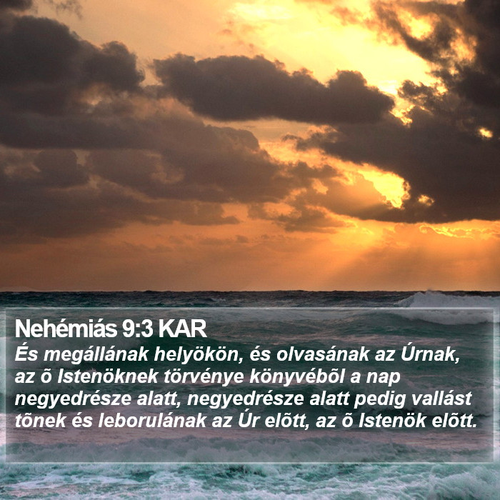 Nehémiás 9:3 KAR Bible Study