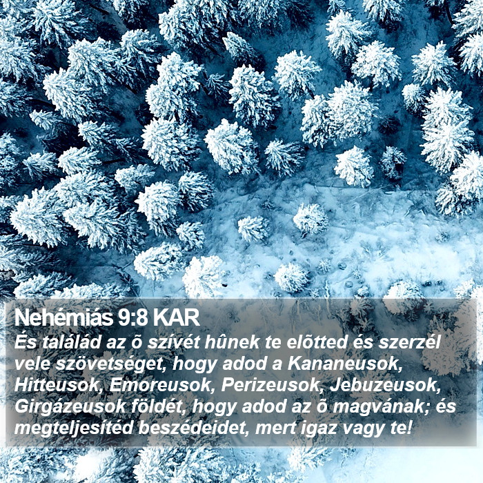 Nehémiás 9:8 KAR Bible Study