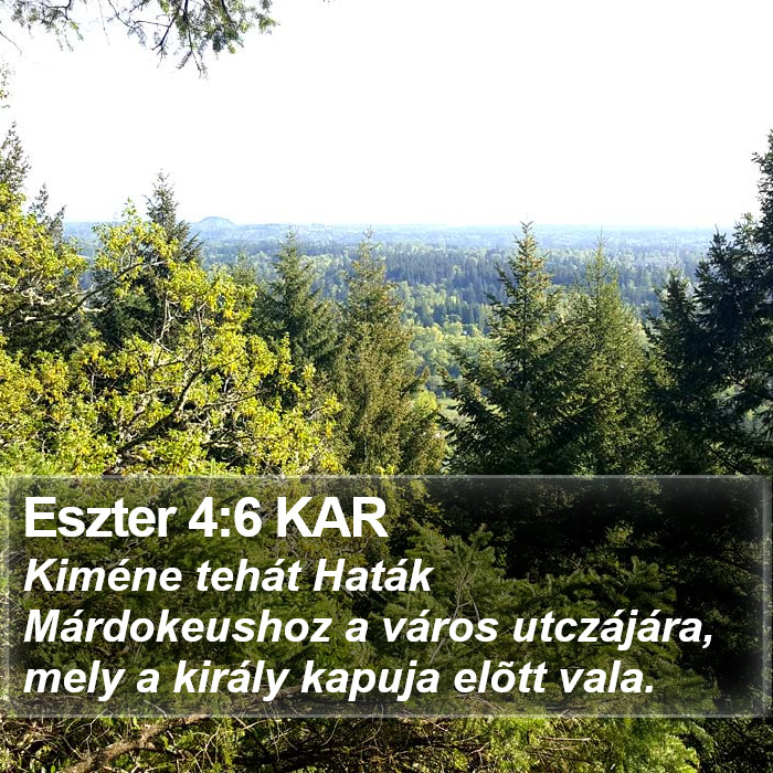 Eszter 4:6 KAR Bible Study