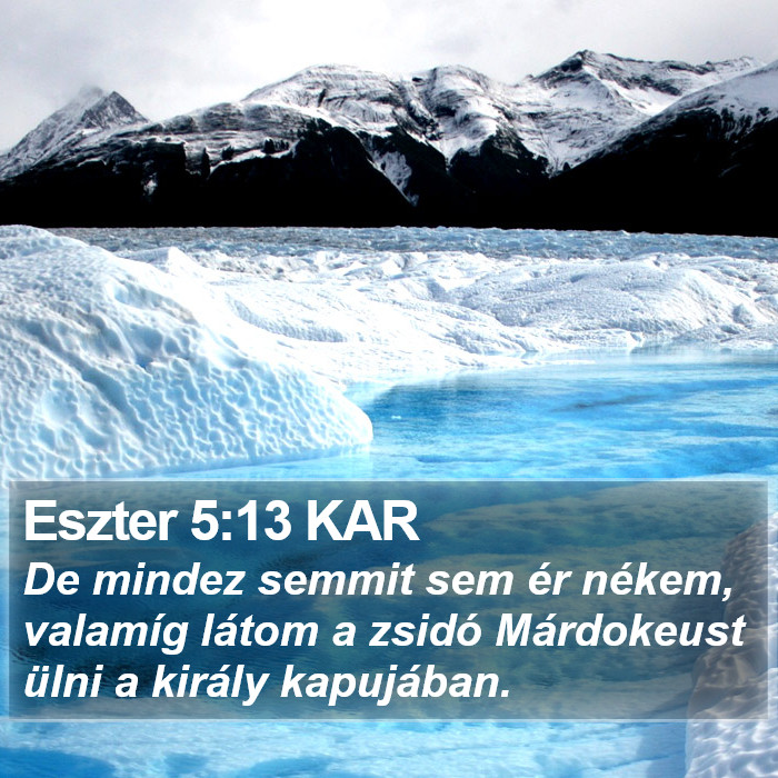 Eszter 5:13 KAR Bible Study