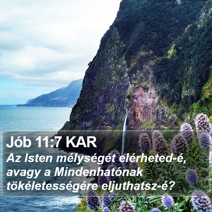 Jób 11:7 KAR Bible Study