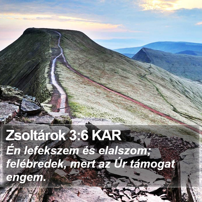 Zsoltárok 3:6 KAR Bible Study