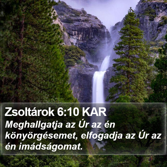 Zsoltárok 6:10 KAR Bible Study