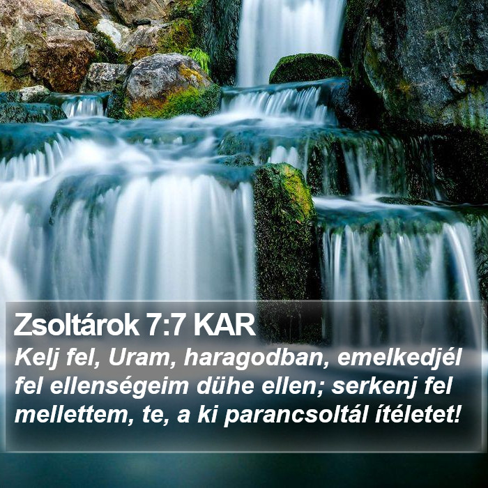 Zsoltárok 7:7 KAR Bible Study