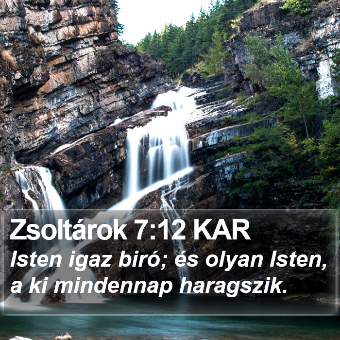 Zsoltárok 7:12 KAR Bible Study