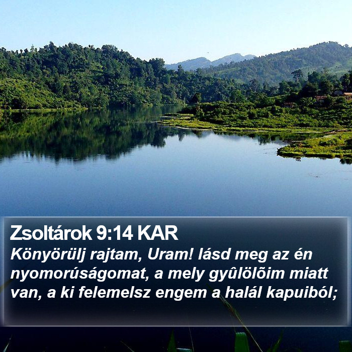 Zsoltárok 9:14 KAR Bible Study