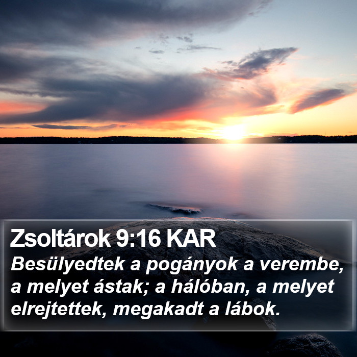 Zsoltárok 9:16 KAR Bible Study