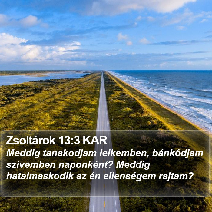 Zsoltárok 13:3 KAR Bible Study