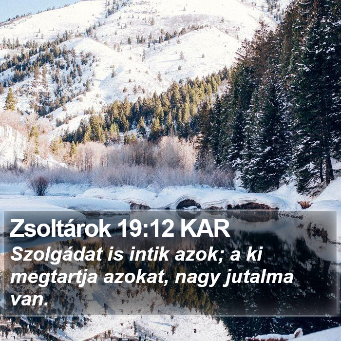 Zsoltárok 19:12 KAR Bible Study