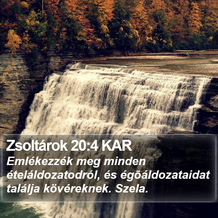 Zsoltárok 20:4 KAR Bible Study