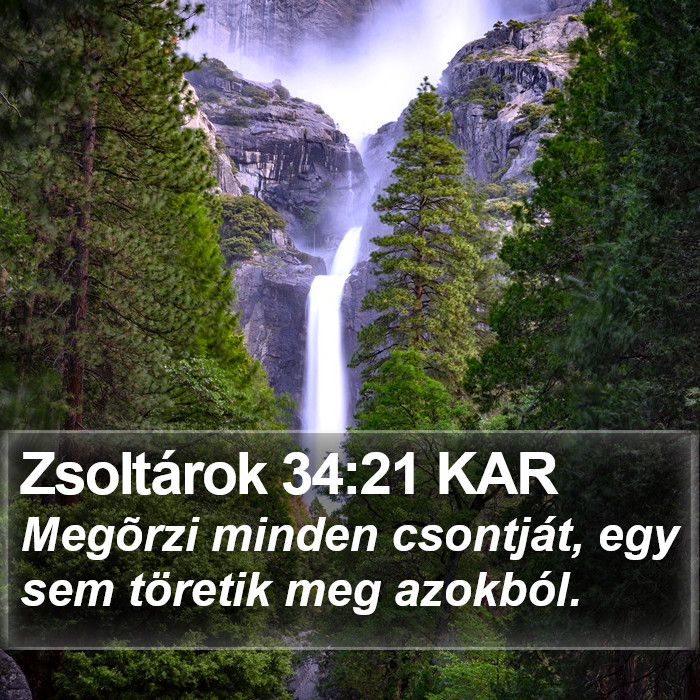 Zsoltárok 34:21 KAR Bible Study