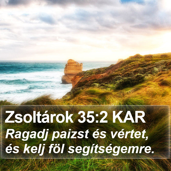 Zsoltárok 35:2 KAR Bible Study