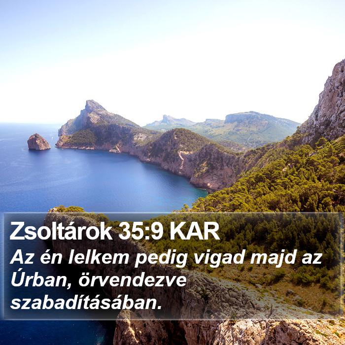 Zsoltárok 35:9 KAR Bible Study