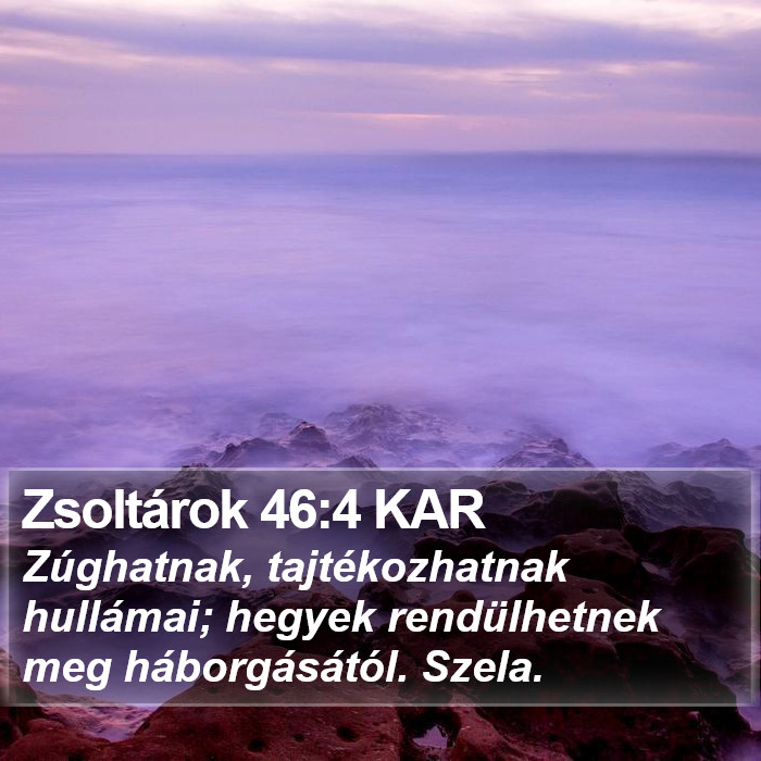 Zsoltárok 46:4 KAR Bible Study