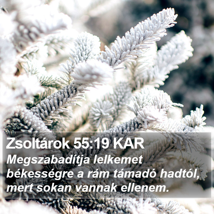 Zsoltárok 55:19 KAR Bible Study