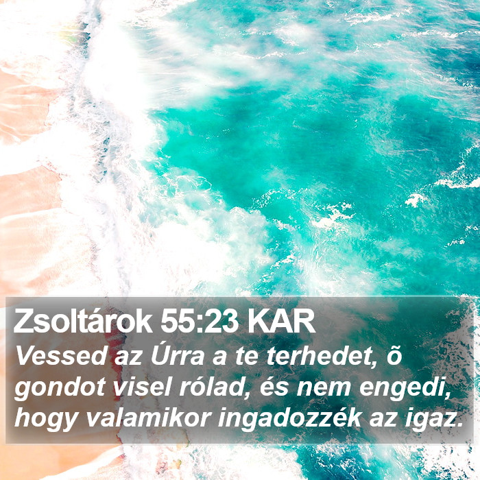 Zsoltárok 55:23 KAR Bible Study