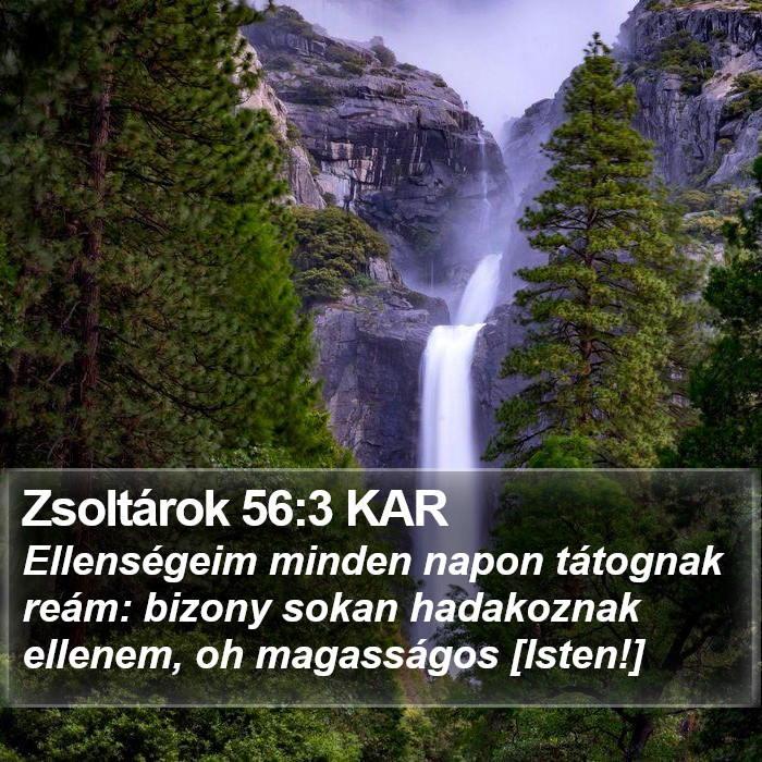 Zsoltárok 56:3 KAR Bible Study