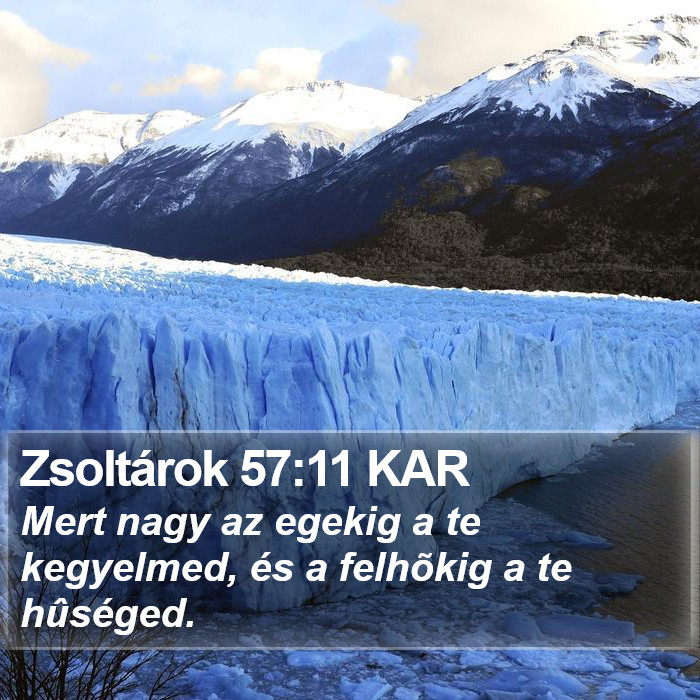 Zsoltárok 57:11 KAR Bible Study