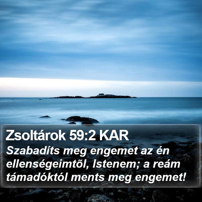 Zsoltárok 59:2 KAR Bible Study