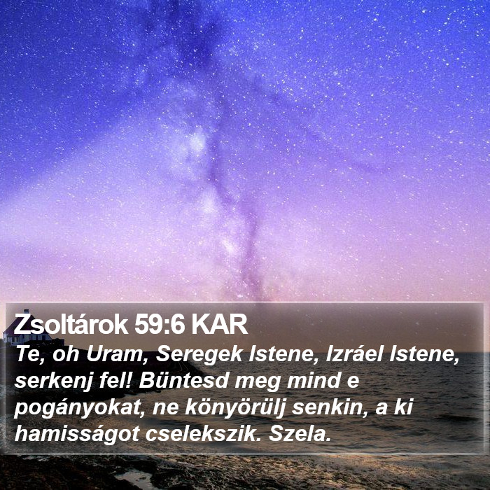 Zsoltárok 59:6 KAR Bible Study