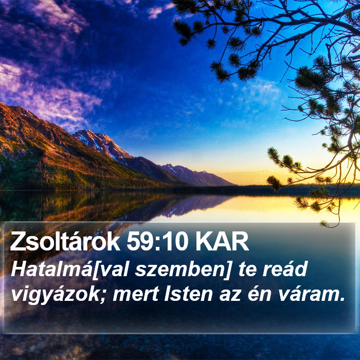 Zsoltárok 59:10 KAR Bible Study