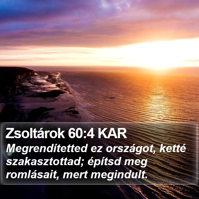 Zsoltárok 60:4 KAR Bible Study