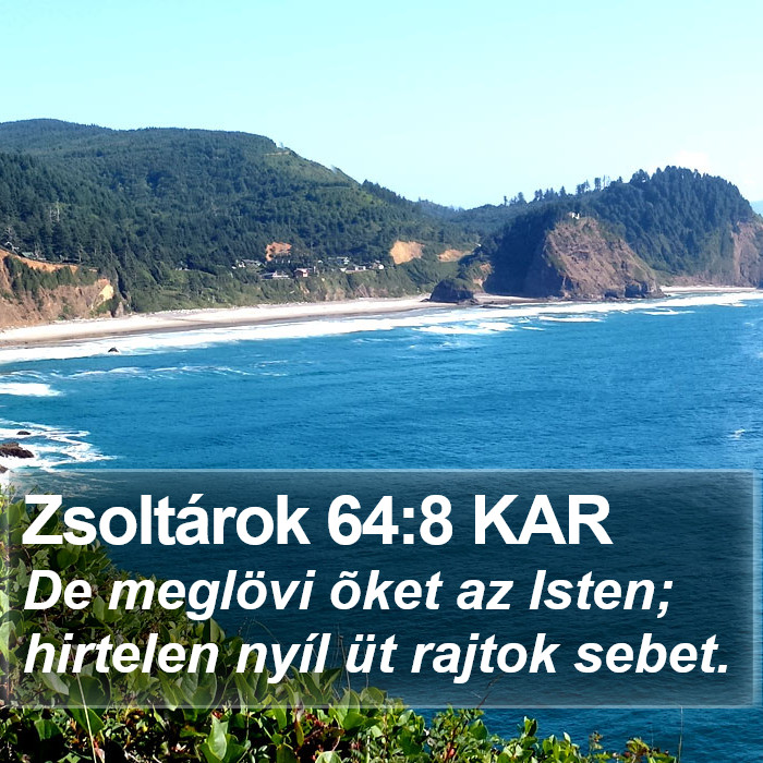 Zsoltárok 64:8 KAR Bible Study