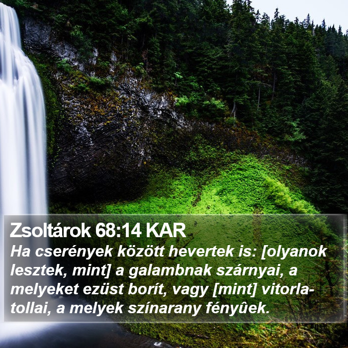 Zsoltárok 68:14 KAR Bible Study