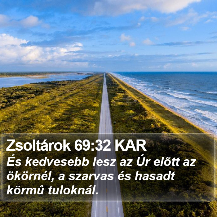 Zsoltárok 69:32 KAR Bible Study