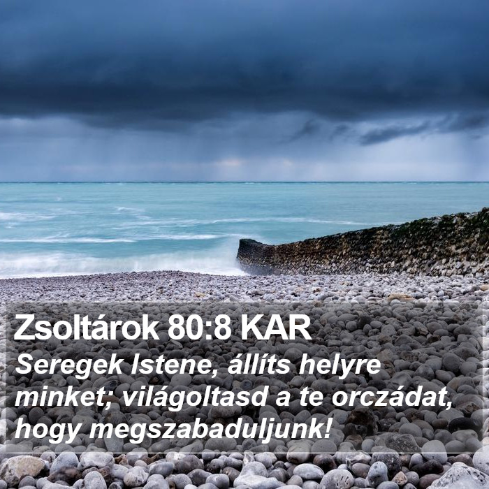 Zsoltárok 80:8 KAR Bible Study