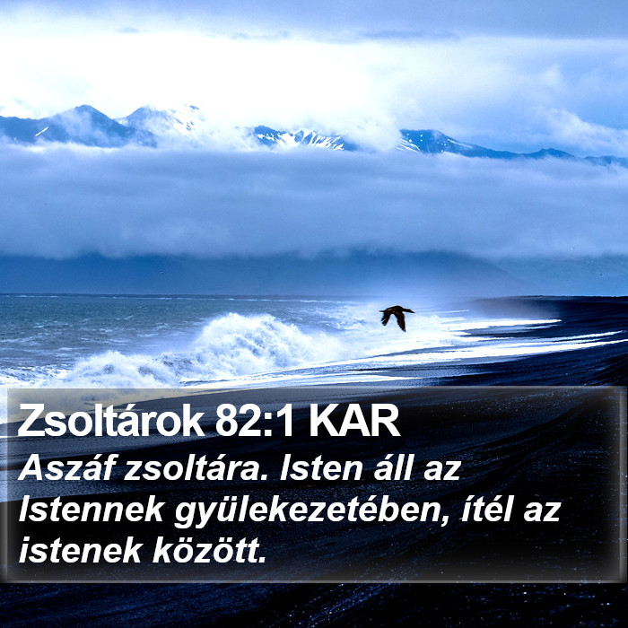 Zsoltárok 82:1 KAR Bible Study