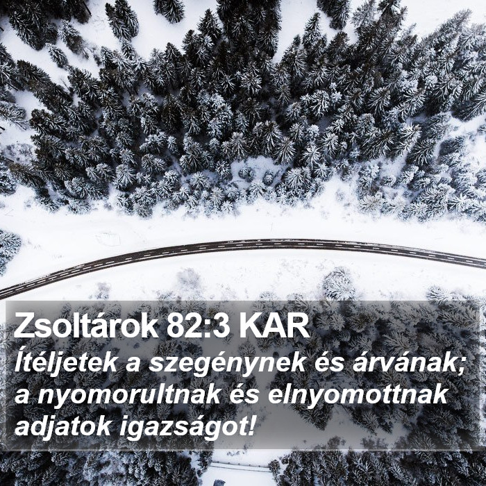 Zsoltárok 82:3 KAR Bible Study