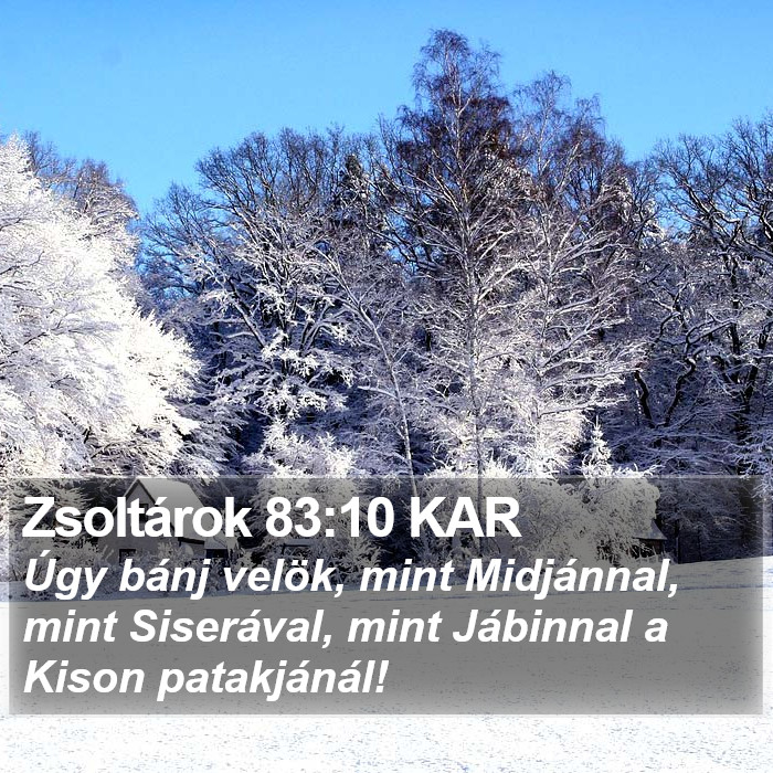 Zsoltárok 83:10 KAR Bible Study