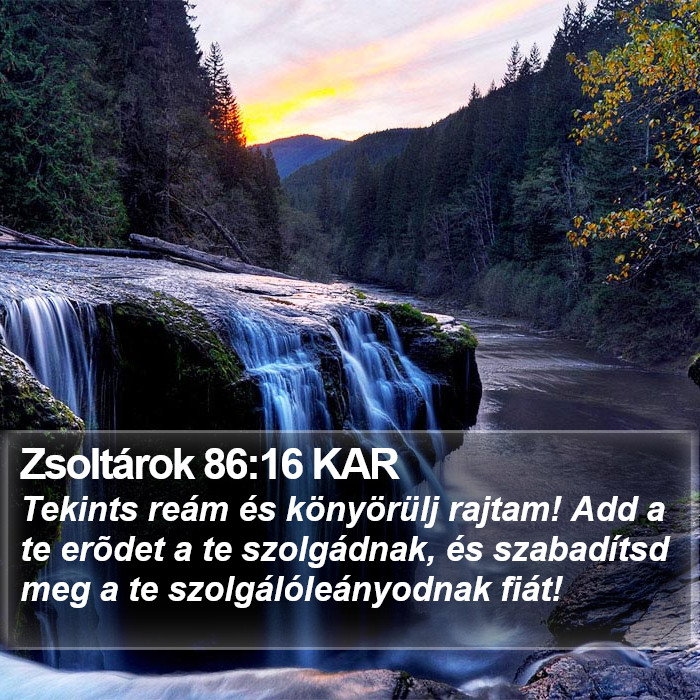 Zsoltárok 86:16 KAR Bible Study